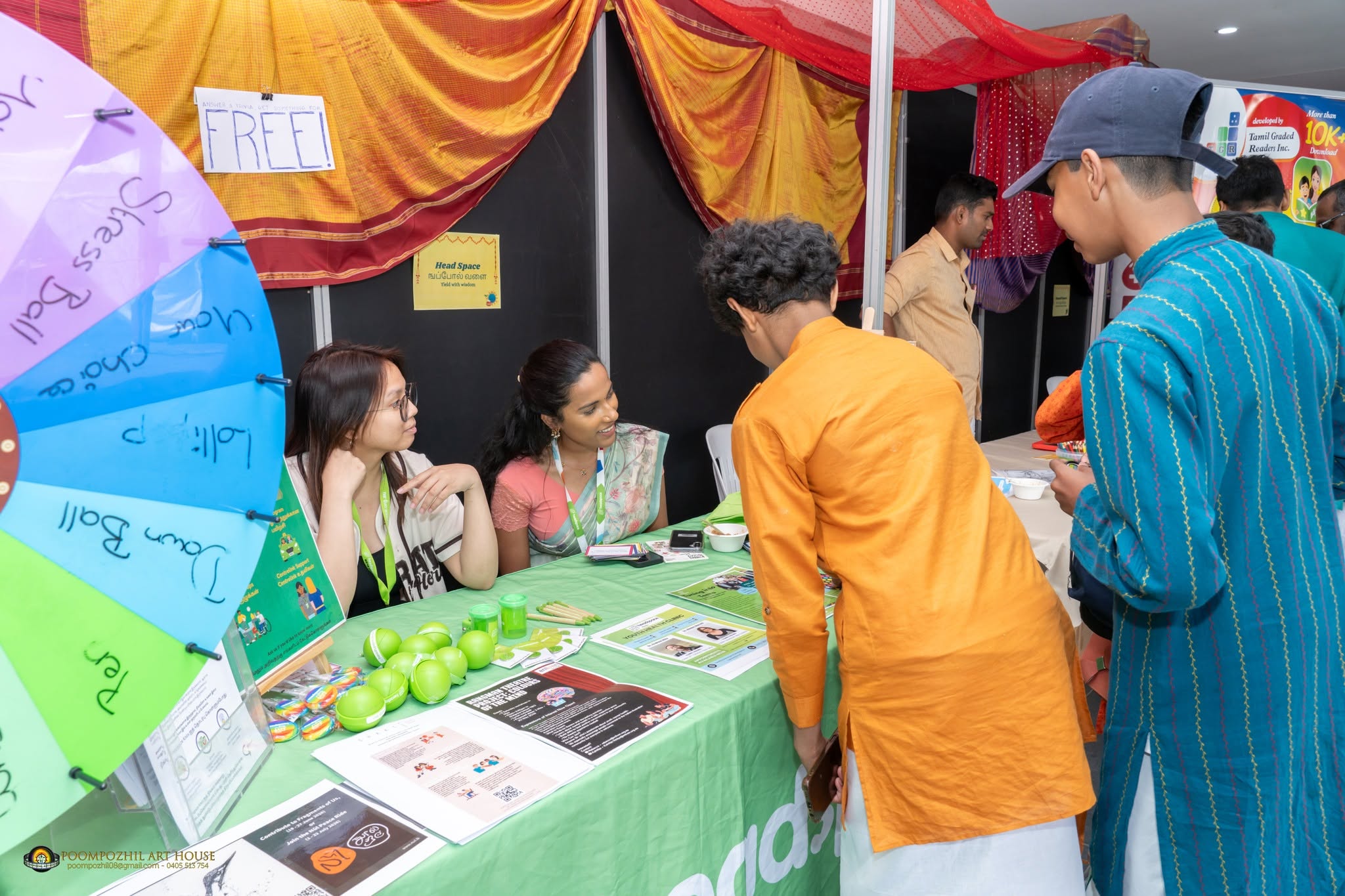 Community exhibitions at Tamil Festival Australia